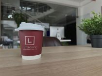 Бумажные стаканы для кофеен от производителя, с вашим дизайном, тираж 1000