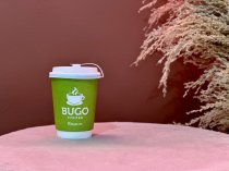 Бумажные стаканы для кофеен от производителя, с вашим дизайном, тираж 1000