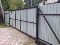 Строим заборы, навесы, ворота, откатные ворота и калитки в Самаре и Самарской области.