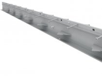 Несъёмная опалубка для бетонного пола. Закладной профиль. Деформационный шов