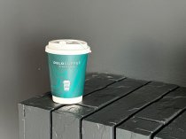 Бумажные стаканы для кофеен от производителя, с вашим дизайном, тираж 1000