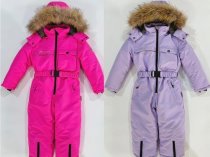 Детские комбинезоны с мехом оптом. Размеры 122-164