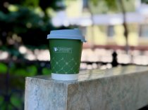 Бумажные стаканы для кофеен от производителя, с вашим дизайном, тираж 1000