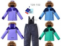 Детские комбинезоны с мехом оптом. Размеры 122-164