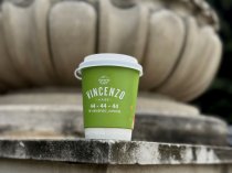 Бумажные стаканы для кофеен от производителя, с вашим дизайном, тираж 1000