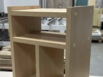 Тумба-помощник на колесах из ЛДСП (Изготовление мебели на заказ)