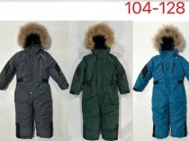 Детские комбинезоны с мехом оптом. Размеры 122-164